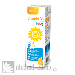 Vitamin D3 Baby 400 IU kapky 10 ml