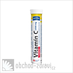 Biotter Vitamn C 1000mg FORTE 20 ks umivch tablet AKCE