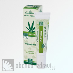 Cannaderm Natura konopn krm na oi 15 ml