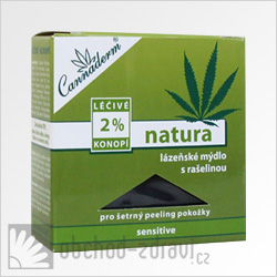 Cannaderm Natura konopn lzesk mdlo s raelinou 80 g