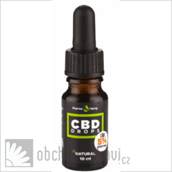 CBD kapky 5% 10 ml (500 mg)