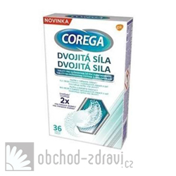 Corega Dvojit sla istic tablety 36 ks