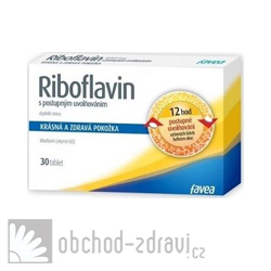 Favea Riboflavin s postupnm uvolovnm 30 tbl