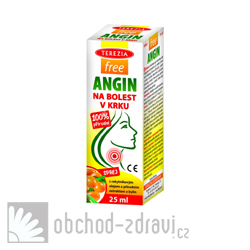 TEREZIA FreeANGIN sprej na bolest v krku 25 ml