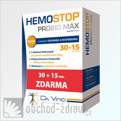 Hemostop Probio MAX 30+15 tob zdarma