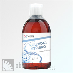 Vieste Koloidn stbro 500 ml (25 ppm) AKCE