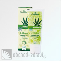 Cannaderm Natura konopn 24 krm na suchou a citlivou ple 75 g