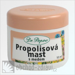 Dr. Popov Propolisov mast s medem 50 ml