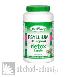 Dr. Popov Psyllium DETOX 104 g 120 cps