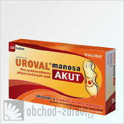 Walmark Uroval Manosa Akut 10 tbl