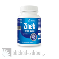 Zinek EXTRA 25 mg 100 tbl