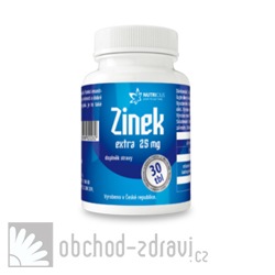 Zinek EXTRA 25 mg 30 tbl